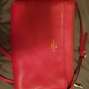 Pink coach bag